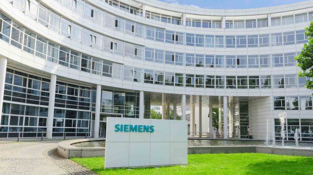 Siemens Hauptsitz in München, Deutschland