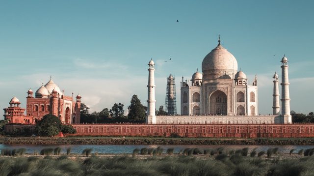 Taj Mahal in Mehtab Bagh, Indien