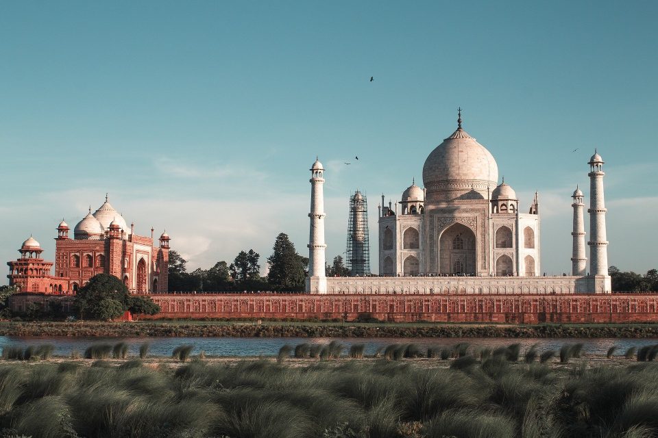 Taj Mahal in Mehtab Bagh, Indien