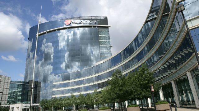 Das Hauptquartier von GSK in Brentford