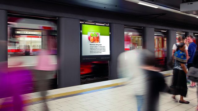 Infoscreen in Köln