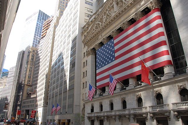 Die New York Stock Exchange in New York, USA