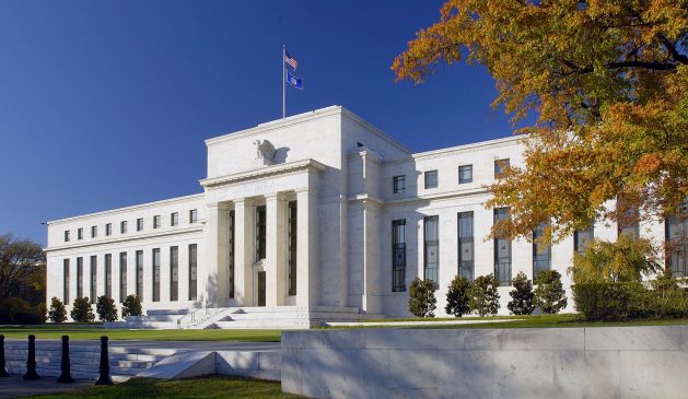 Hauptsitz der Fed Marriner S. Eccles Federal Reserve Board Building, Washington, D.C.