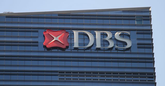 Das DBS Gebäude im Bankenviertel in Singapur