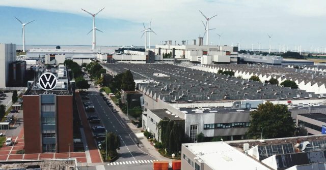 Das VW Werk in Emden, Deutschland