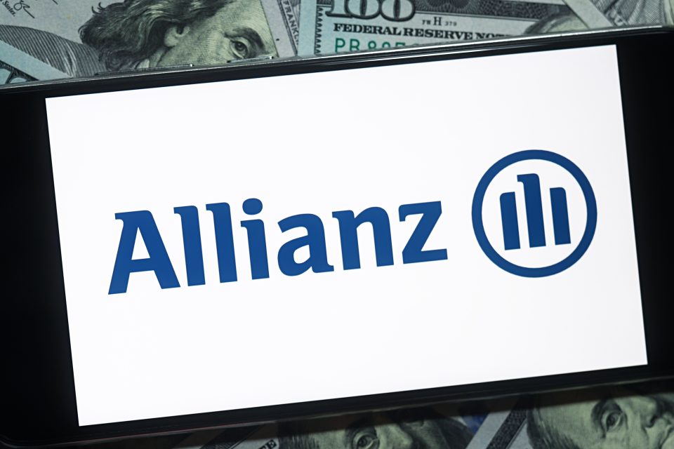 Das Logo der Allianz Versicherung