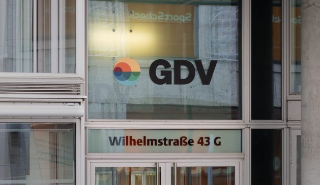 GDV (Gesamtverband der deutschen Versicherungswirtschaft) Logo in Berlin