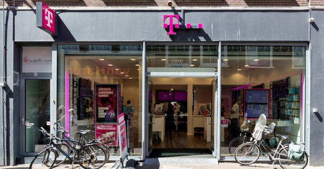 T-Mobile Shop in Delft, Niederlande