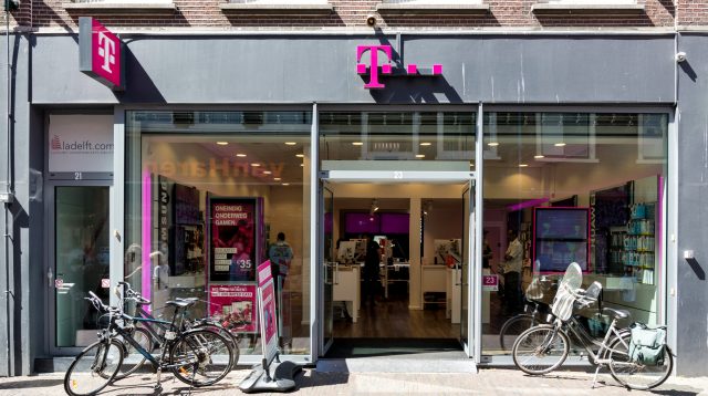 T-Mobile Shop in Delft, Niederlande