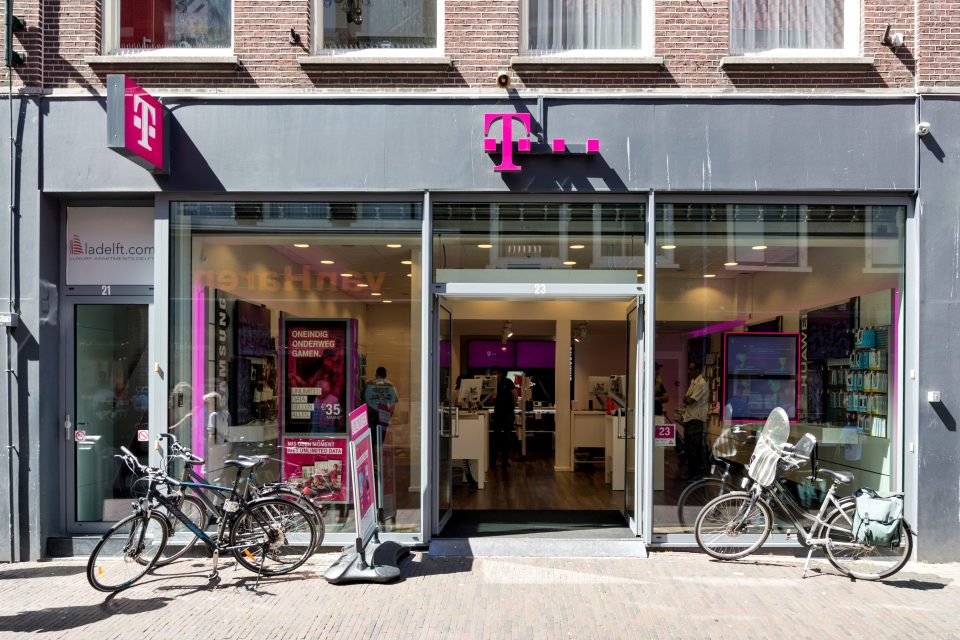 T-Mobile Shop in Delft, Niederlande