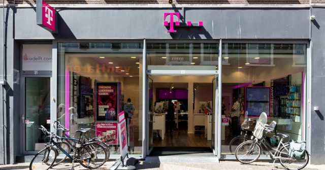 T-Mobile Shop in Delft, Niederlande