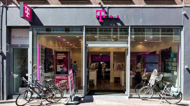 T-Mobile Shop in Delft, Niederlande