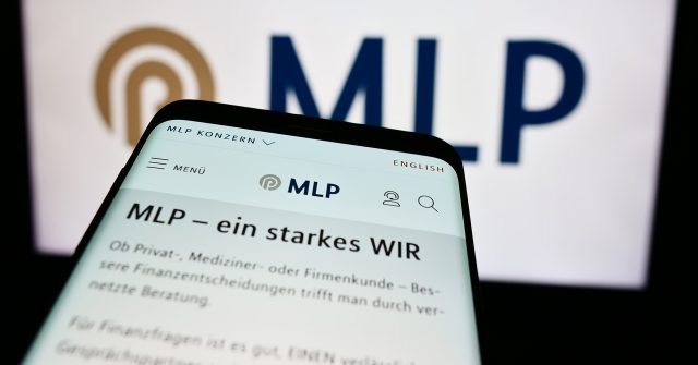 MLP-Website auf einem Smartphone