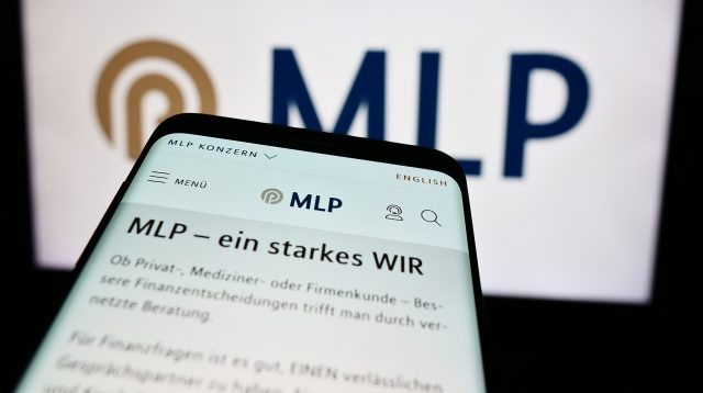 MLP-Website auf einem Smartphone