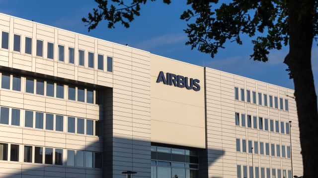 Das Airbus-Werk in Bremen, Deutschland