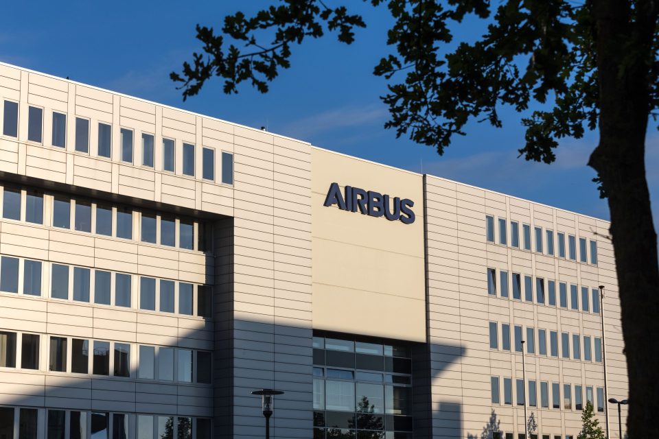 Das Airbus-Werk in Bremen, Deutschland