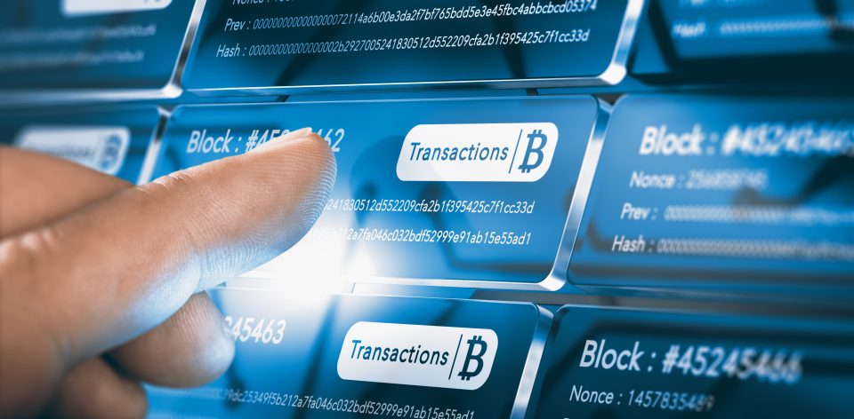 Blockchain, Kryptowährung Bitcoin