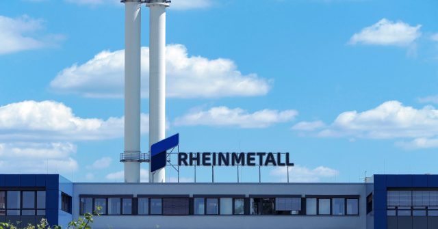 Das Rheinmetall Werk in Neuss, Deutschland