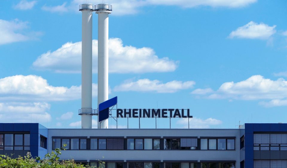 Das Rheinmetall Werk in Neuss, Deutschland