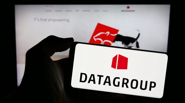 Logo des deutschen Informationstechnologieunternehmens Datagroup SE