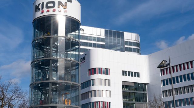 Kion-Firmengebäude in Frankfurt am Main, Deutschland