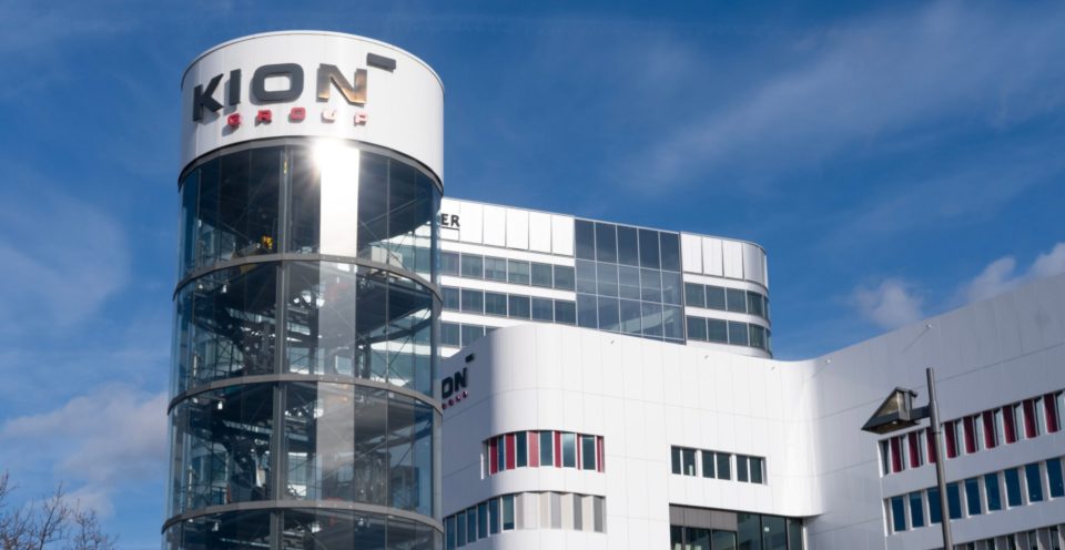 Kion-Firmengebäude in Frankfurt am Main, Deutschland