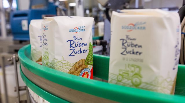 „Feiner Rüben Zucker“-Packungen von Südzucker