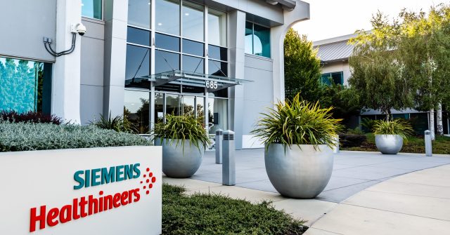 Das Bürogebäude der Siemens Healthineers AG (ehemals Siemens Healthcare, Siemens Medical Solutions, Siemens Medical Systems) liegt im Silicon Valley, USA