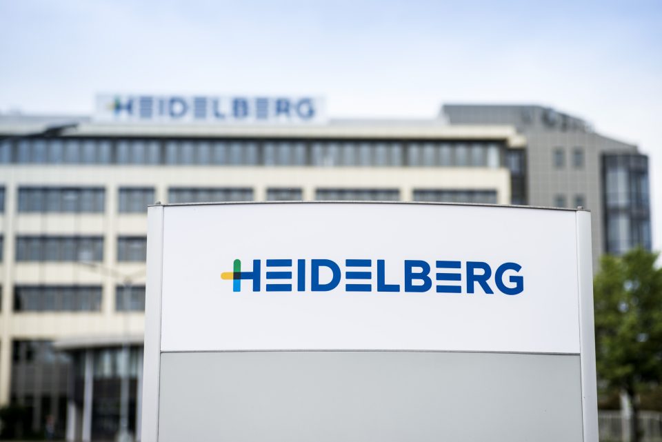 Haupteingang HeidelbergerDruck in Wiesloch