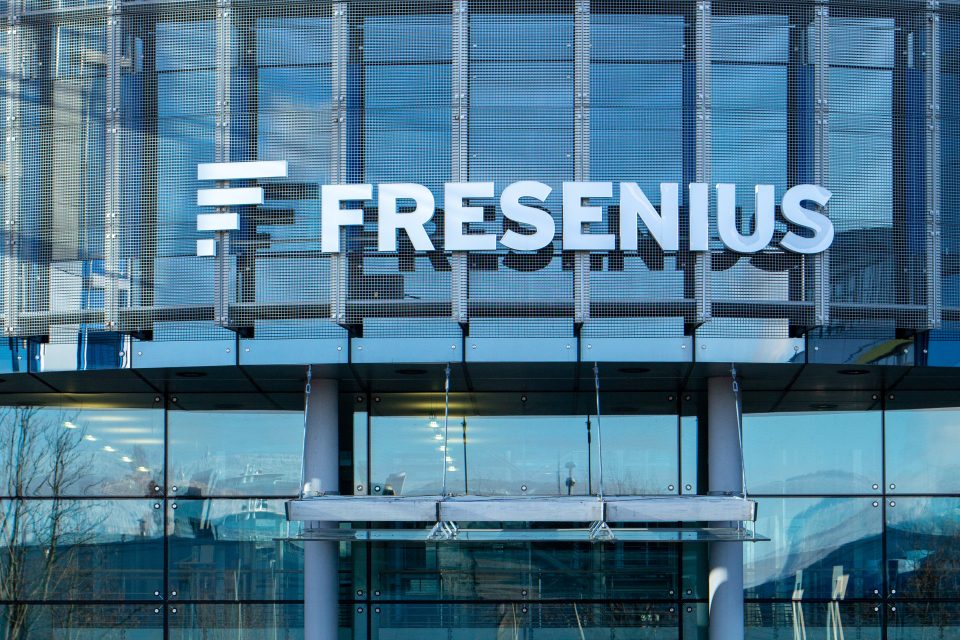 Fresenius Haupteingang in Bad Homburg