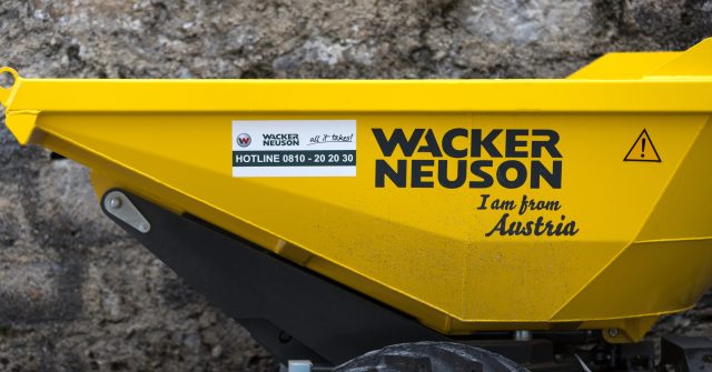 Wacker Neuson Baustellenfahrzeug in Salzburg, Österreich