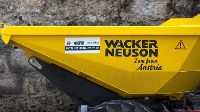 Wacker Neuson Baustellenfahrzeug in Salzburg, Österreich