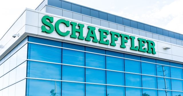 Schaeffler-Schriftzug an den Headquarters