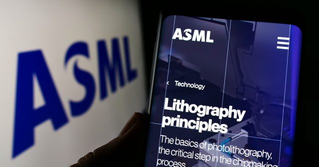 ASML ist der weltweit größte Anbieter von Lithographiesystemen