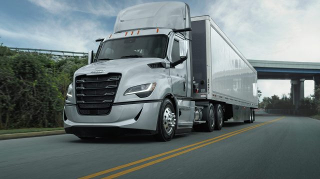 Der Freightliner Cascadia 5. Generation mit kleiner Kabine vvon Daimler Truck