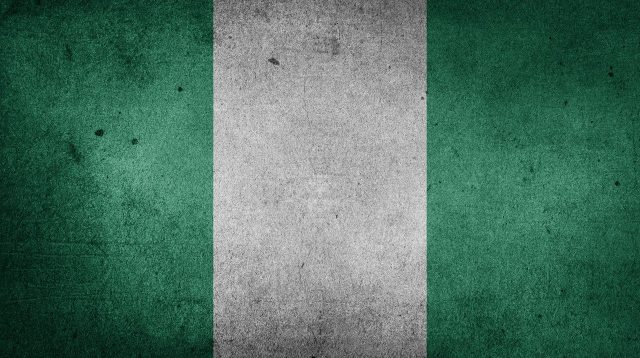 Die Flagge Nigerias