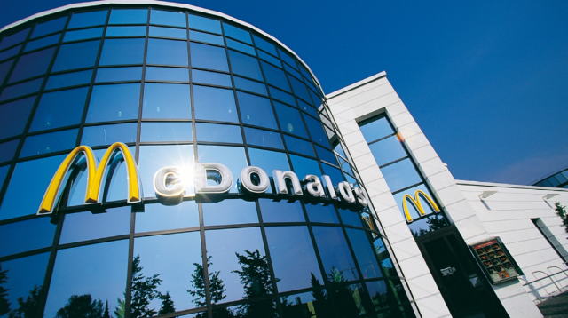 Außenansicht McDonalds