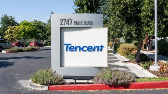 Tencent US-Hauptsitz in Palo Alto, CA, USA