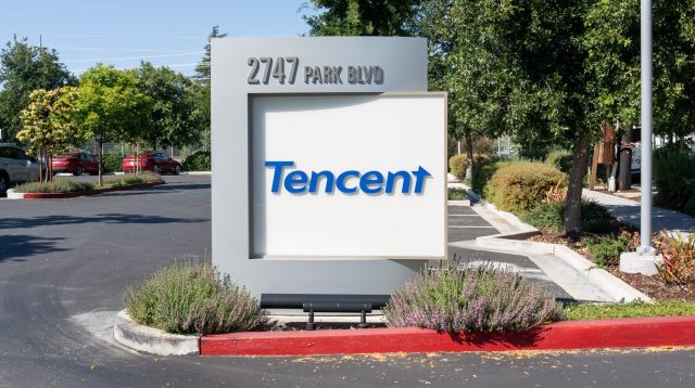 Tencent US-Hauptsitz in Palo Alto, CA, USA