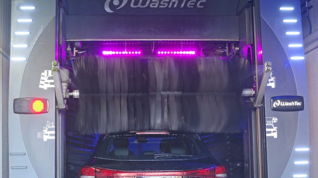 Autowaschanlage der WashTec AG.