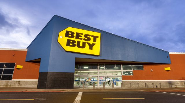 Ein Best Buy Store in Beaverton, USA