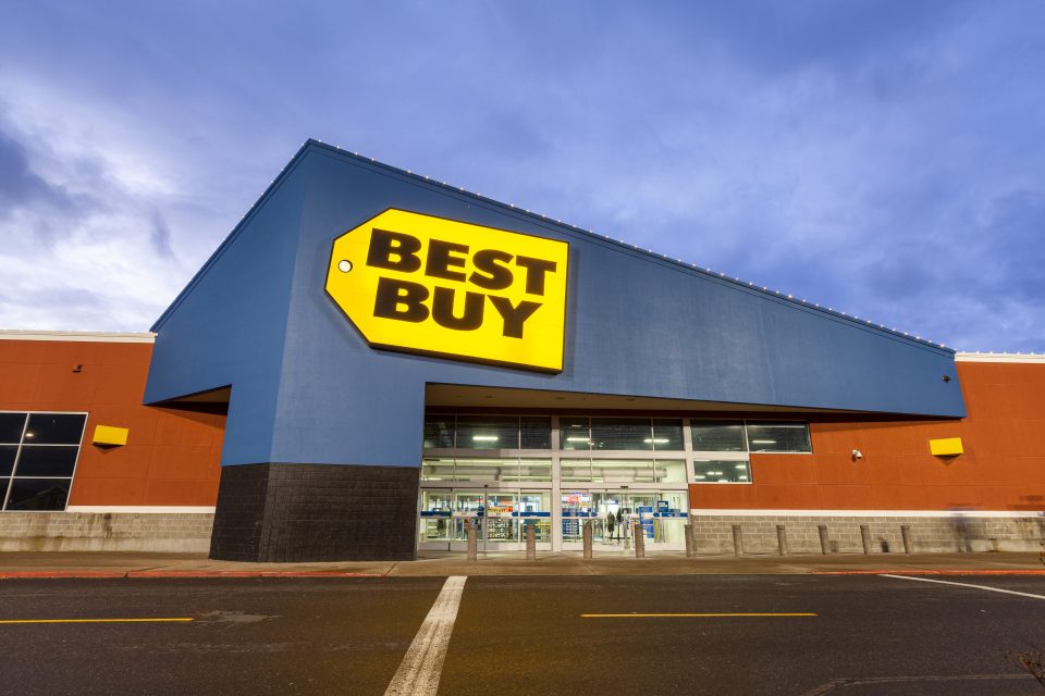 Ein Best Buy Store in Beaverton, USA