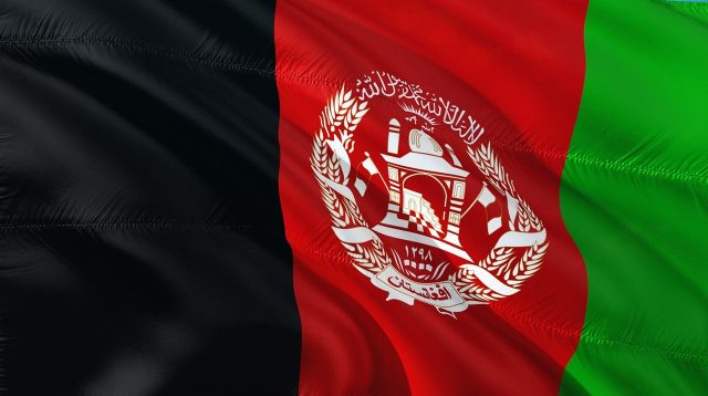 Die Flagge Afghanistans