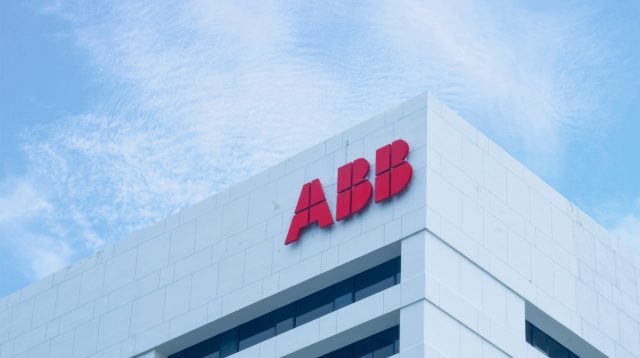 Das Logo von ABB