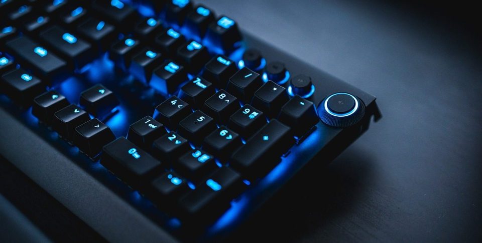 Eine Gaming-Tastatur