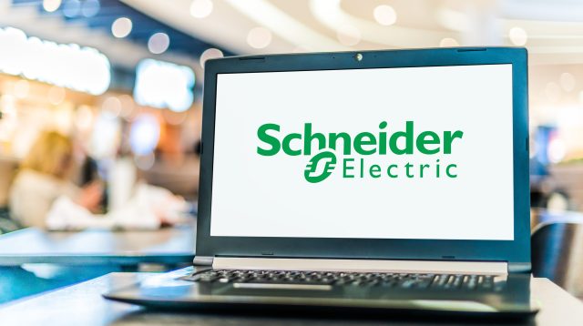 Das Logo von Schneider Electric