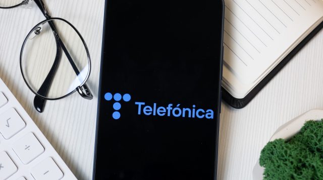 Das Logo von Telefónica Brasil