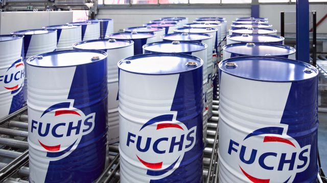 Fuchs Petrolub Fassabfüllline