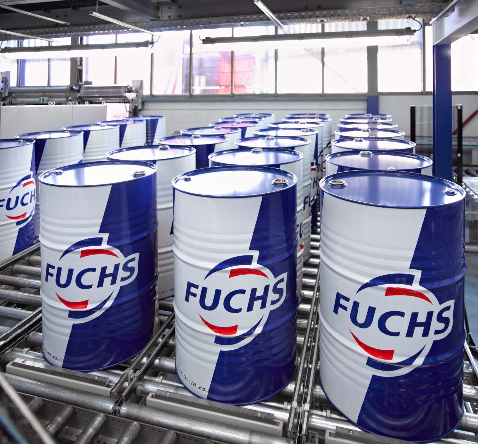 Fuchs Petrolub Fassabfüllline