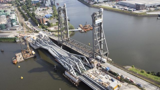 Rethebrücke in Hamburg